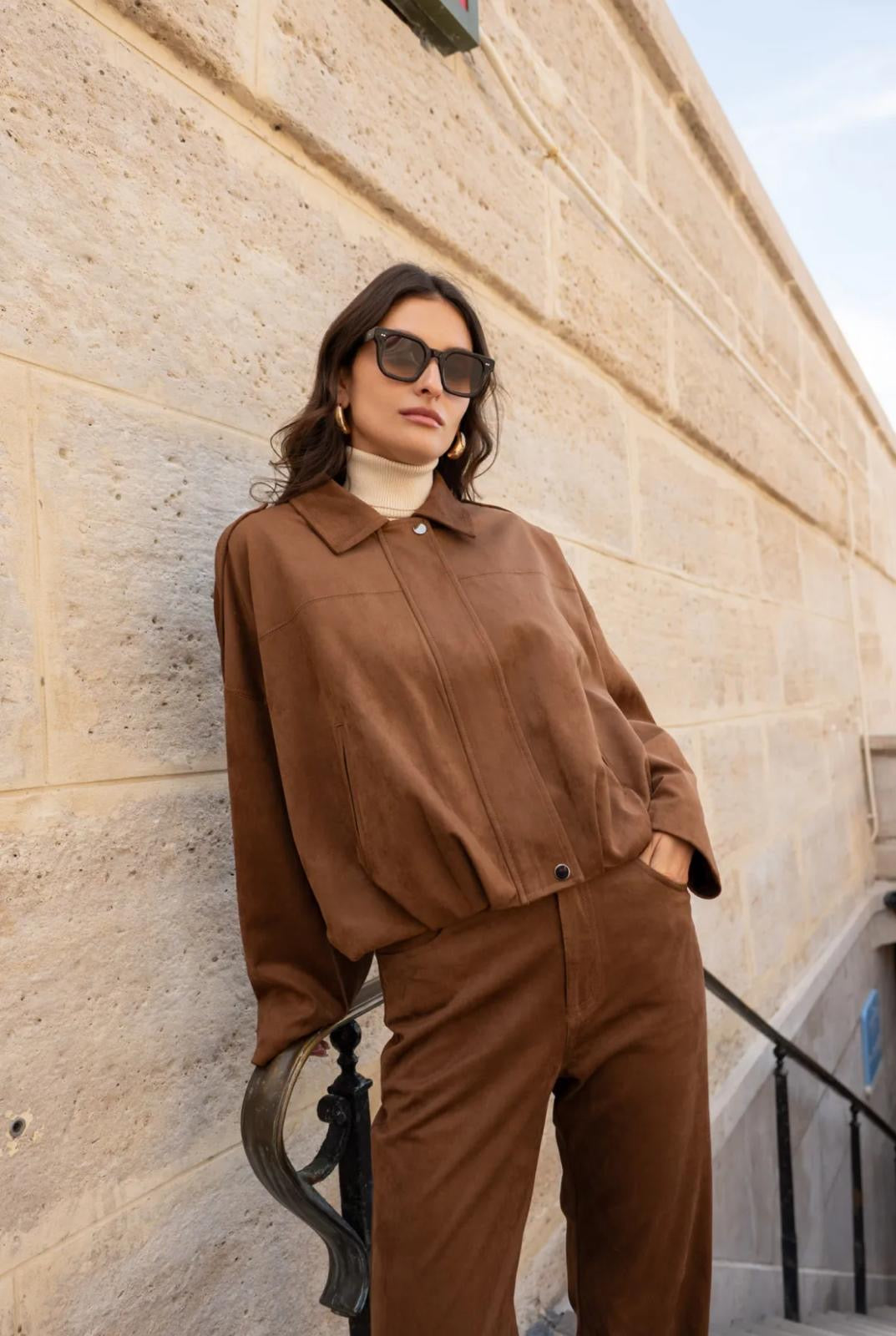 Ensemble deux pièces structuré